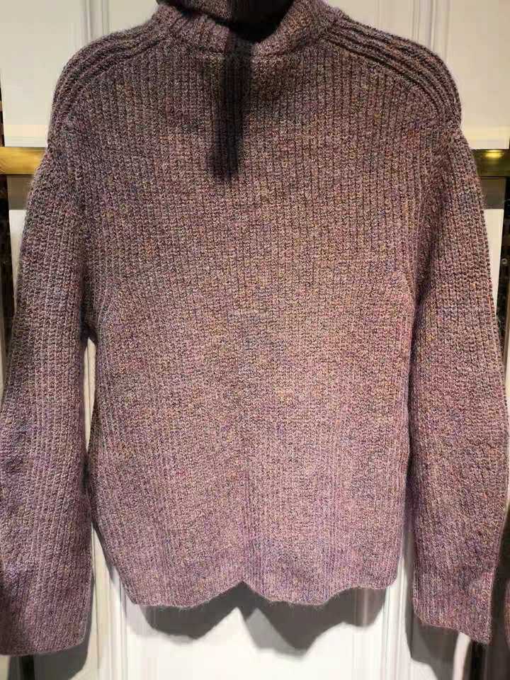 2020冬A4EB84409花纱高领毛衣A4EB8440966/A4EB8440911单件套头