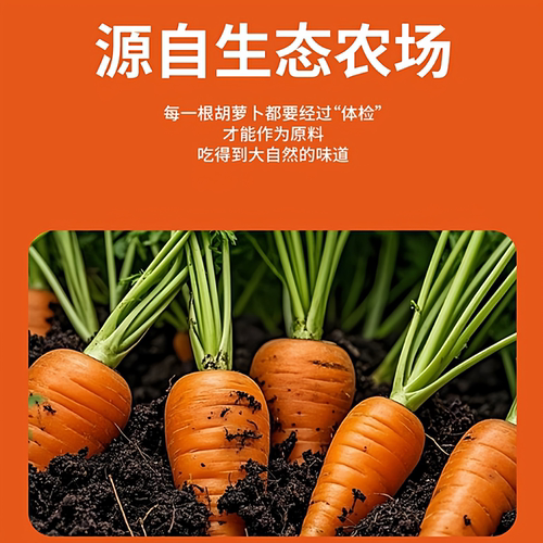 胡萝卜原浆面包原浆自然健康儿童营养早餐面包代餐休闲零食