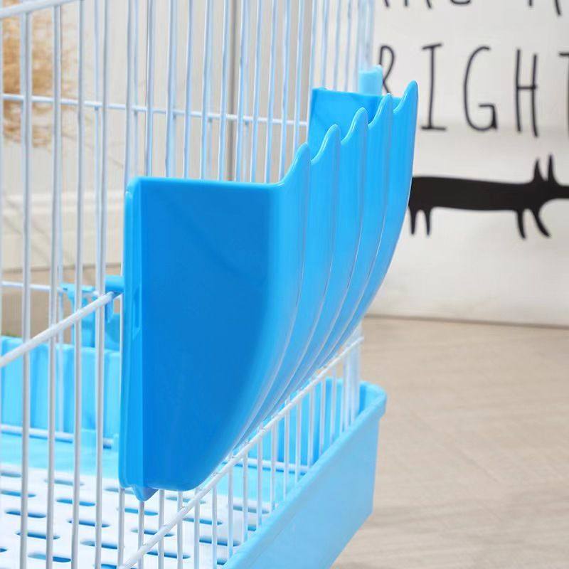 宠物兔子外置草架外挂龙猫固定食盒食盆兔兔用品大容量防扒草浪费