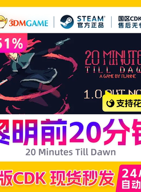 Steam正版激活码  黎明前20分钟 20 Minutes Till Dawn 国区CDKEY