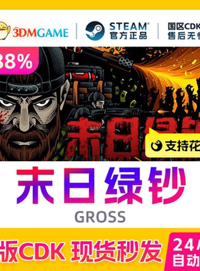 Steam正版激活码 末日绿钞 GROSS 国区CDKEY 现货秒发