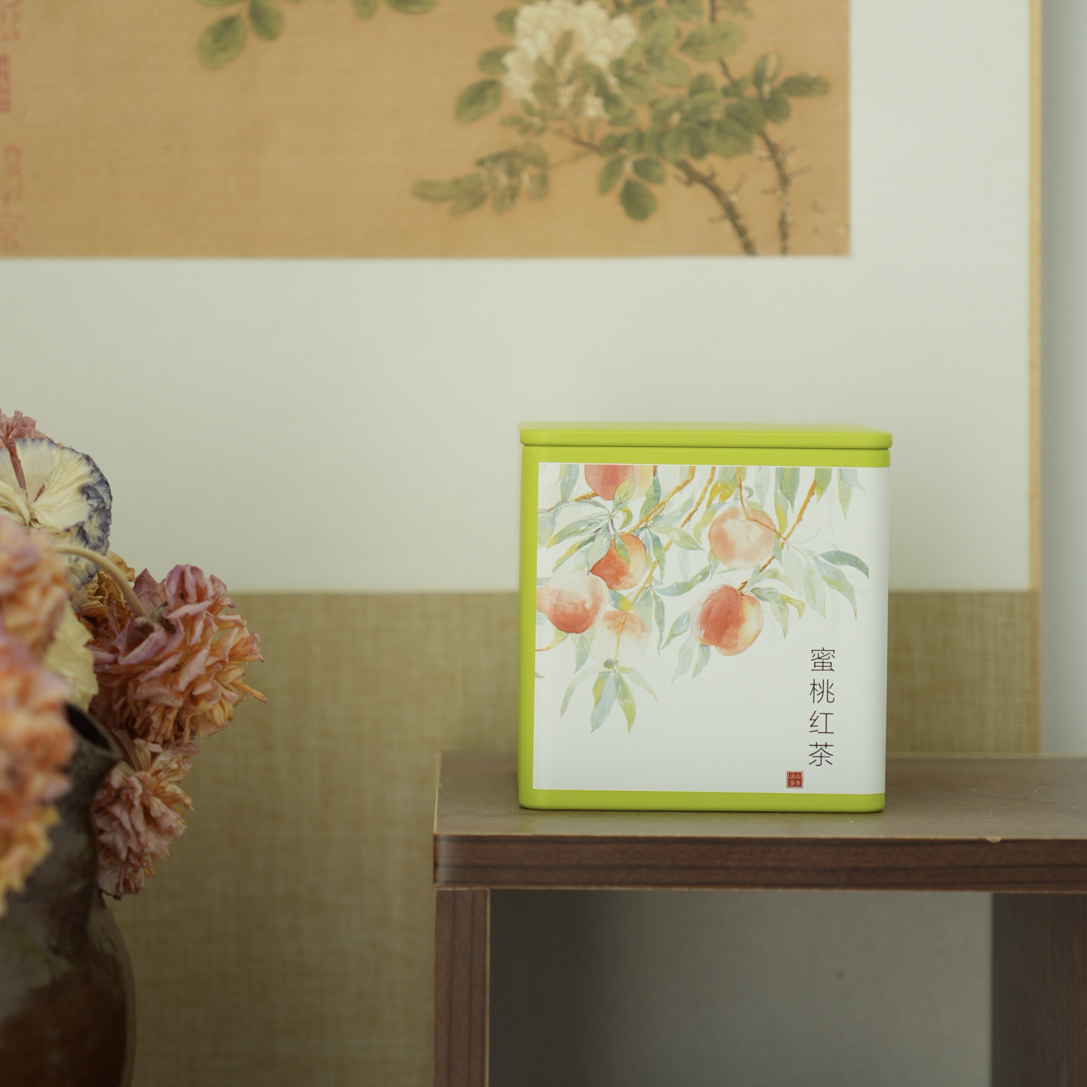 清山茶事｜蜜桃红茶果甜香无添加纯叶茶50g