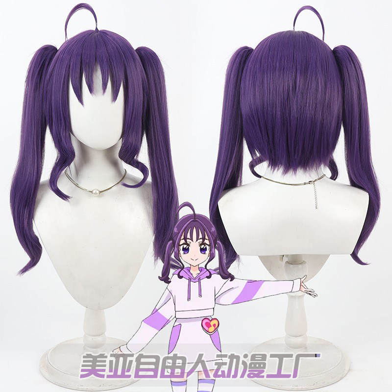 自由人光之美少女初始造型紫雨心