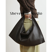秋冬包包女款 Shevennie真皮简约手提托特单肩腋下包 大包2025新款