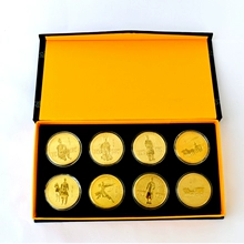 兵马俑纪念币中国特色出国小礼品特色西安旅游纪念品