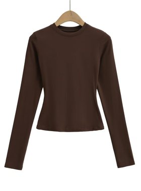 Rara健身长袖T恤薄款速干吸汗女修身显瘦运动上衣跑步训练瑜伽服