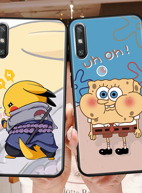 皮卡丘适用华为畅享10E手机壳畅想硅胶med一al00保护套aloo全包防摔al20个性medal女medaloo男十E潮钢化膜e10