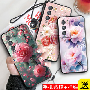 gt探索版 硅胶opp0realme 彩绘0pp0 手机壳RMX3366女op0remegt简约真我gt大师探索版 适用于realmegt大师探索版