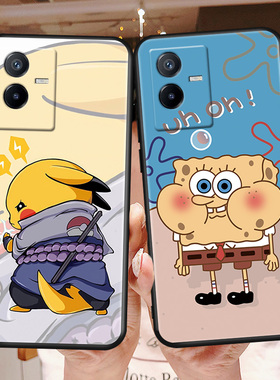 皮卡丘适用iQOOZ6X手机壳V2164KA保护Z6X套vivoiQOOZ爱酷vivoZ艾酷iQ00iQZ硅胶iQOOZX防摔lqooz男女i酷qooz