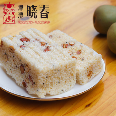 湖南常德手工花生味传统糕点