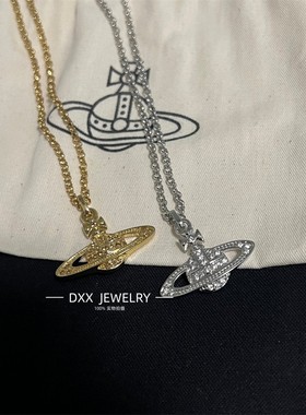 迪小香纯银纯银水波女百搭项链