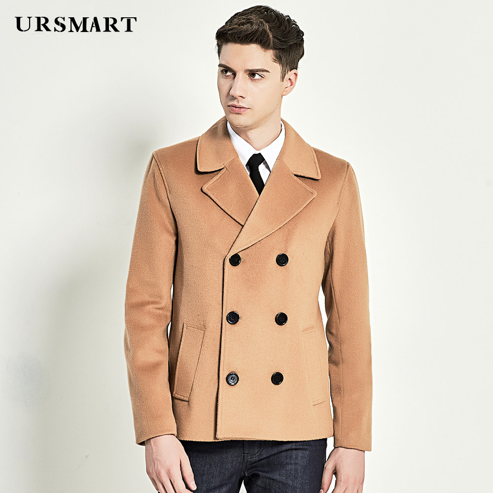 优杰仕秋冬驼色男士大衣青年时尚短款大衣男英伦硬朗短外套男在类目 男装, 毛呢大衣中 - 来自Buy2taobao.com提供专业的淘宝代购服务