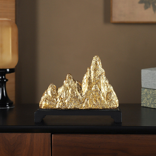 欧式高端上档次高级高档柜子桌面卧室招财银山金山家居摆设