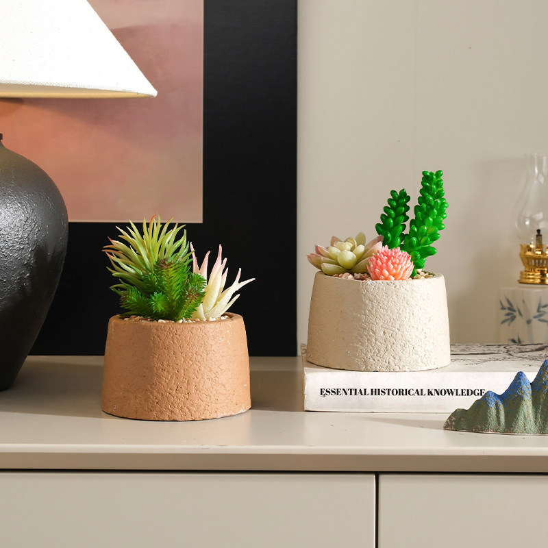 办公室盆栽摆件轻奢高级感工艺品办公桌上档次高档酒柜装饰品招财,家居饰品,装饰摆件,淘宝优惠券,粉丝福利购,淘宝优惠卷