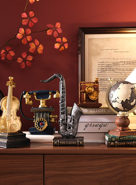 办公室工艺品酒柜装饰品摆件