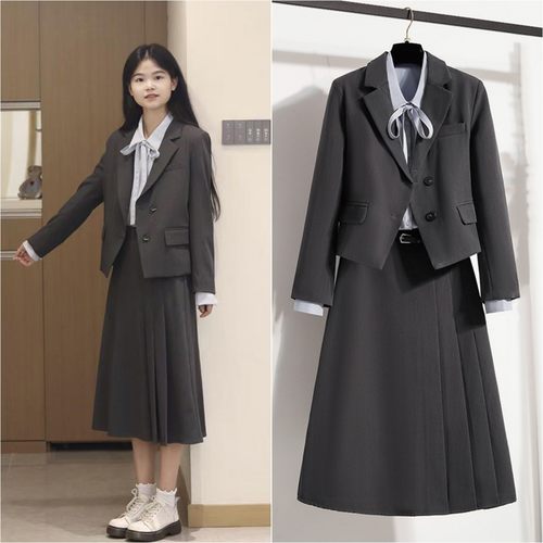 西装套装女面试穿搭气质工作服