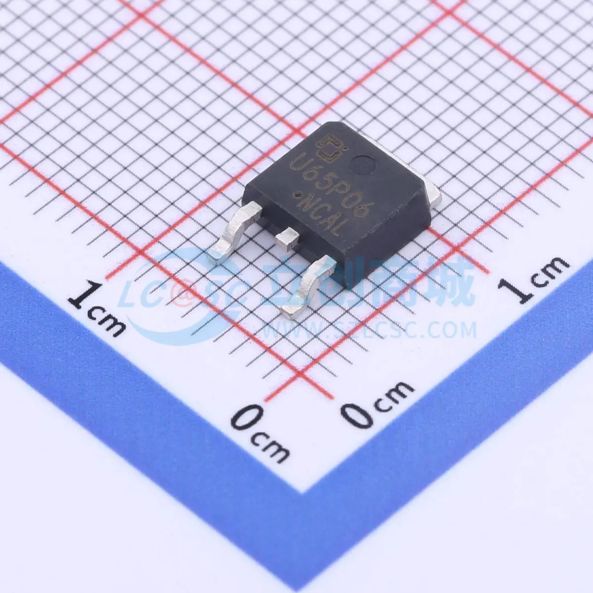 CJU65P06 TO-252-2场效应管 1个P沟道 60V 65A全新原装