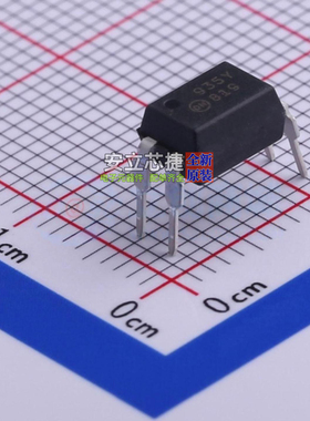 晶体管输出光耦 FOD819 DIP-4 onsemi(安森美) 电子元件全新原装