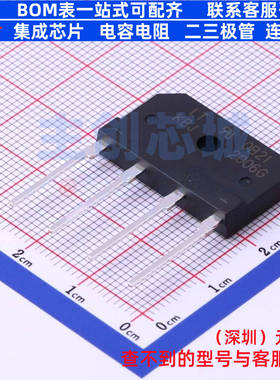 整流桥 KBJ2006G KBJ DIODES(美台) 电子元器件配单全新原装