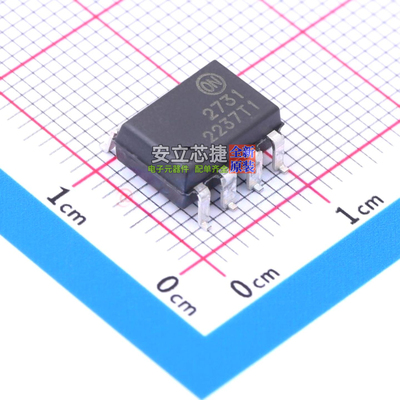 逻辑输出光耦 HCPL2731SD SOP-8-2.54mm onsemi(安森美) 全新原装