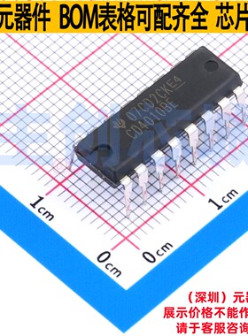 转换器/电平移位器 CD4010BE PDIP-16 TI/德州 电子元件全新原装