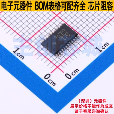 有刷直流电机驱动芯片 DRV8873HPWPRQ1 HTSSOP-24 TI/德州 元器件