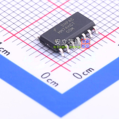 逻辑门 MM74HCT00MX SOIC-14 onsemi(安森美) 电子元器件全新原装