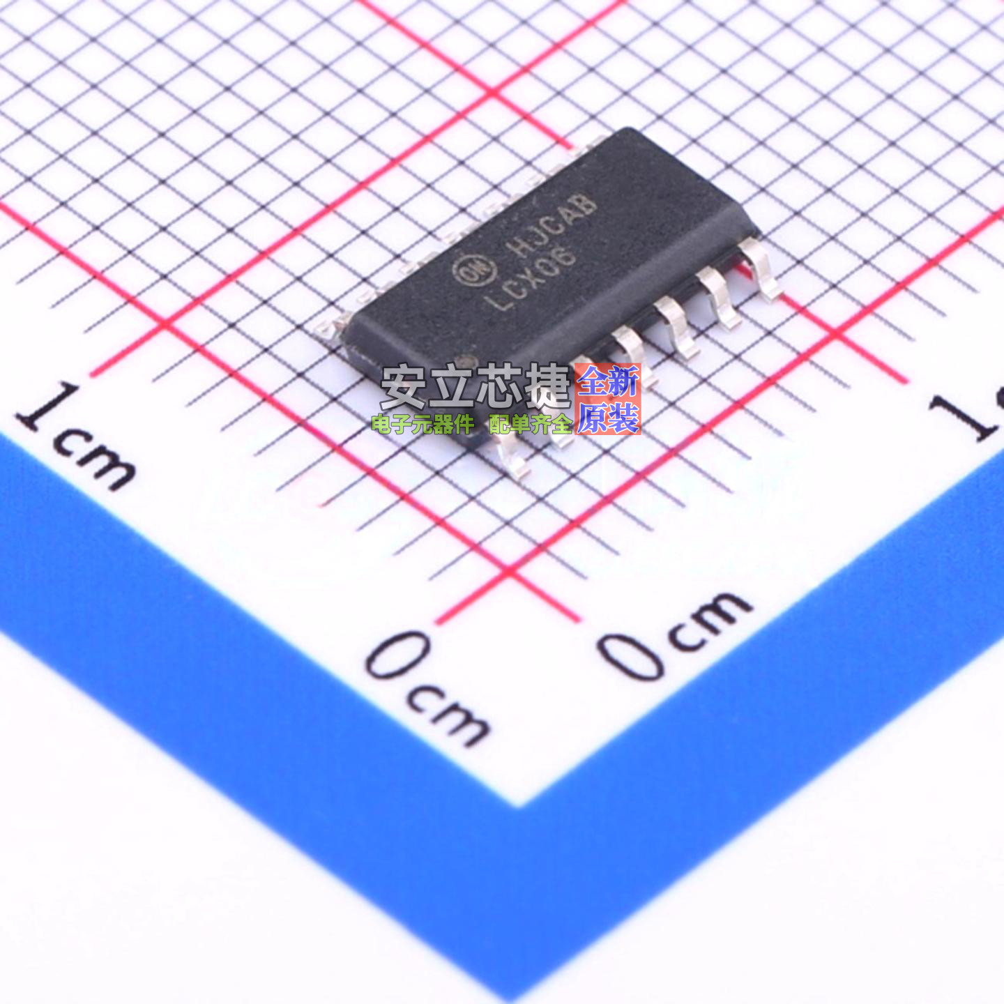 反相器 74LCX06MX SOIC-14 onsemi(安森美) 电子元件配单全新原装