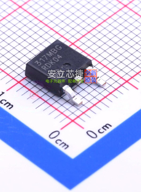 线性稳压器(LDO) LM317MBDTG TO-252 onsemi(安森美) 电子元器件