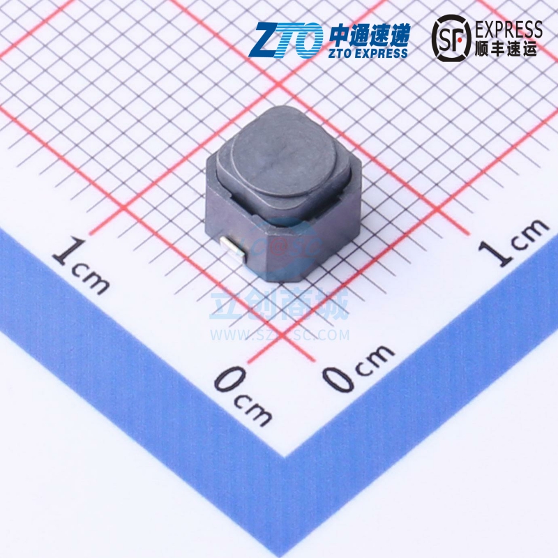 轻触开关 TS665WS 200gf(016) SMD SHOU HAN(首韩)