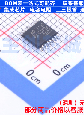 模数转换芯片ADC ADS1130IPWR TSSOP-16 TI/德州 电子元器件配单