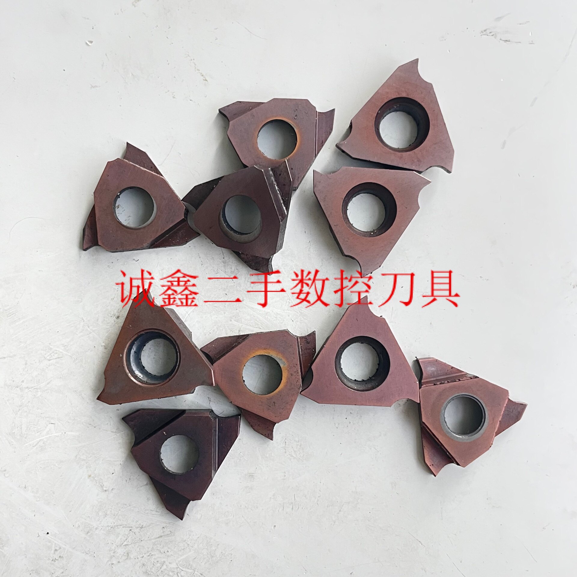 二手京瓷浅槽刀片TGF32R050/075/100/150/200 合金立装卡簧槽刀片图片