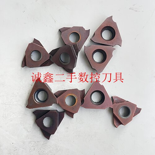 二手京瓷浅槽刀片TGF32R050/075/100/150/200 合金立装卡簧槽刀片