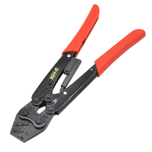 台湾OPT压线钳棘轮式裸端子KH-2 6 8 16绝缘端子压接钳进口冷压钳