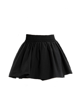 酷感a字半身裙裤女2025夏辣妹高腰显瘦暗黑小个子蓬蓬裙假两件裙