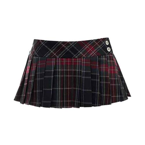 送运费险半身裙百褶短裙纯欲性感