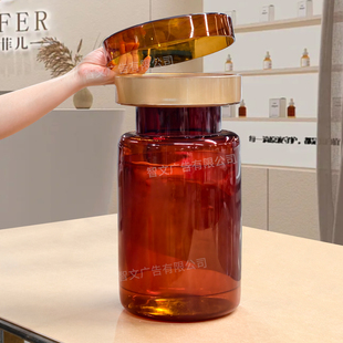 亚克力物料美容院皮肤管理瓶子收纳展示盒精华液安瓶空瓶装饰定制