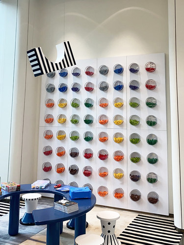 积木透明亚克力收纳上墙盒子