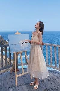 现货 刺绣暮云纱连衣裙 有262A-S140P90K148＋外搭P115K168图片