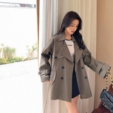 【2024秋】大货已出新色中短款风衣262A-S185-P115-K168，女装风衣，Yologo