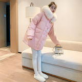 【主推大货】提供买家秀羊角扣大毛领棉服262A-W225-P175-K258，女装棉衣/棉服，Yologo