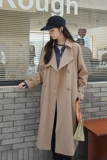 大货已出百搭中长款风衣262A-S182-P130-K188，女装风衣，Yologo