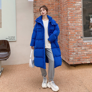 已备货 冬款新款 连帽长款棉服外套 262A-W233-P185-K258图片