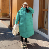 【主推大货】提供连帽长款服外套262A-W233-P185-K258，女装棉衣/棉服，Yologo