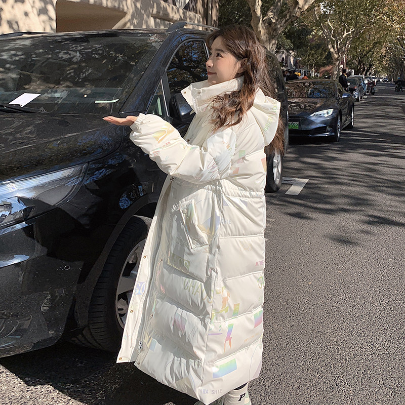 【大货新货】22冬款亮面印花免洗长款服262A-W228-P195-K278,女装棉衣/棉服,Yologo