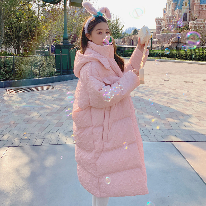 大货已出冬款新款工艺面料长款服外套262A-W335-P195-K278，女装棉衣/棉服，Yologo