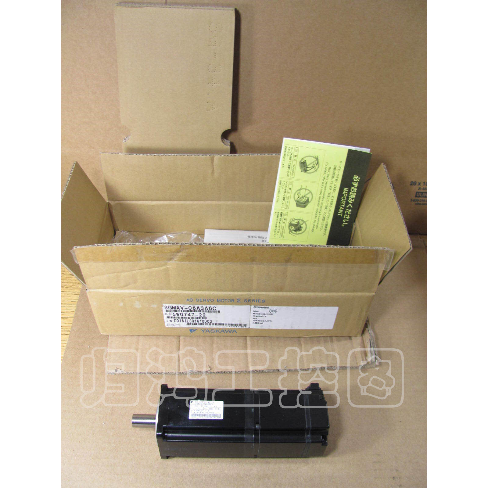 SGMAV06A3A6C安川伺服电机SGM