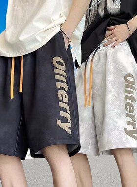 2025新款运动短裤男夏季潮流韩版青少年初中高中学生休闲五分裤子