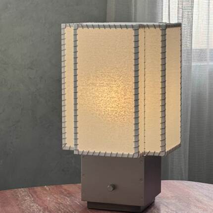 Parchment Table Lamp' 中古艺术小众设计感羊皮纸台灯装饰氛围灯