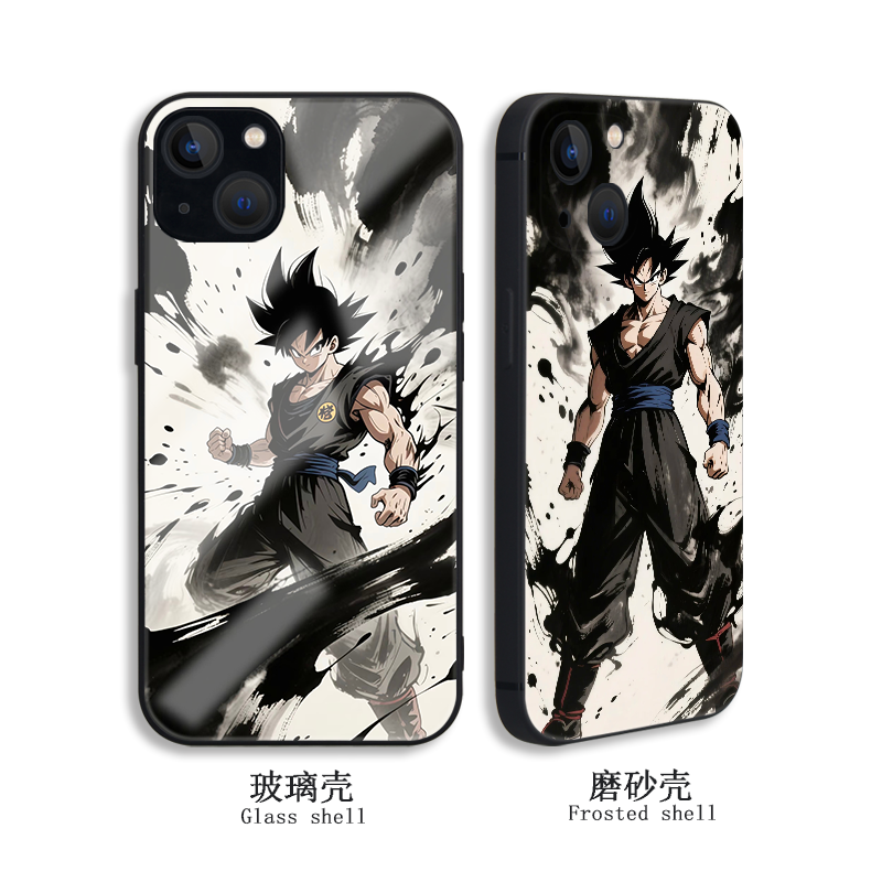 七龙珠孙悟空手机壳适用IQOO12华为pura70硅胶vivo小米14pro三星s25u一加ace3日漫oppo红米K80苹果16plus防摔